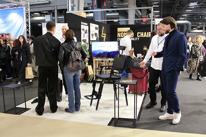 Nomad Chair grand prix de l'innovation au salon mcb 2024